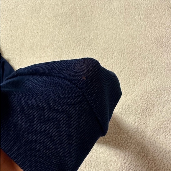 VTG Patagonia Navy Blue Capilene Half Zip Base Layer Pull-Over Long Sleeve - Picture 7 of 9